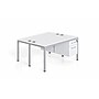 Boss Office Products Simple System 60"W Desk with Pedestal, White, 2/Set (SGSD014-201-WT)~#|#~sp324320910_sc7
