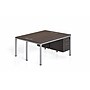 Boss Office Products Simple System 71"W Desk with Pedestal, Driftwood, 2/Set (SGSD014-203)~#|#~sp324320928_sc7