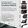 Regency DuraForce Big & Tall Ergonomic Executive Chair, 400 lb. Capacity, Brown (DUR001BR)~#|#~sp324321047_sc7