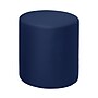 Regency Logan Vinyl Round Stool Ottoman, Naval Blue (N6262NB)~#|#~sp324321074_sc7
