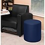 Regency Logan Vinyl Round Stool Ottoman, Naval Blue (N6262NB)~#|#~sp324321075_sc7
