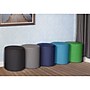 Regency Logan Vinyl Round Stool Ottoman, Naval Blue (N6262NB)~#|#~sp324321077_sc7