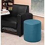 Regency Logan Vinyl Round Stool Ottoman, Peacock Teal (N6262PT)~#|#~sp324321091_sc7