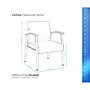 Regency Welcome Vinyl Guest Chair, Black (CH3901BVL)~#|#~sp324321172_sc7