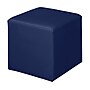 Regency Jean Vinyl Square Stool Ottoman, Naval Blue (N6263NB)~#|#~sp324321196_sc7