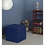 Regency Jean Vinyl Square Stool Ottoman, Naval Blue (N6263NB)~#|#~sp324321197_sc7