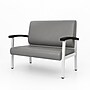 Regency Welcome 46"W Vinyl Loveseat, Grey (CH3903GVL)~#|#~sp324321211_sc7
