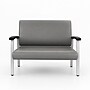 Regency Welcome 46"W Vinyl Loveseat, Grey (CH3903GVL)~#|#~sp324321213_sc7