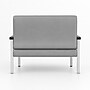 Regency Welcome 46"W Vinyl Loveseat, Grey (CH3903GVL)~#|#~sp324321216_sc7