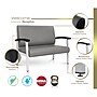 Regency Welcome 46"W Vinyl Loveseat, Grey (CH3903GVL)~#|#~sp324321218_sc7