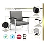 Regency Welcome Vinyl Bariatric Guest Chair, Grey (CH3902GVL)~#|#~sp324321240_sc7