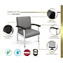 Regency Welcome Vinyl Guest Chair, Grey (CH3901GVL)~#|#~sp324321260_sc7