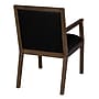 Regent WallGuard Vinyl Guest Chair, Neo Walnut/Black (9875NWBK)~#|#~sp324321307_sc7