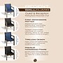 Regent WallGuard Vinyl Guest Chair, Noble Oak/Navy Blue (9875NONV)~#|#~sp324321325_sc7