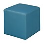 Regency Jean Vinyl Square Stool Ottoman, Peacock Teal (N6263PT)~#|#~sp324321328_sc7