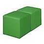Regency Jean Vinyl Square Ottoman, Envy Green, 2/Set (N6263EG2PK)~#|#~sp324321349_sc7