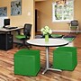 Regency Jean Vinyl Square Ottoman, Envy Green, 2/Set (N6263EG2PK)~#|#~sp324321350_sc7