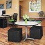 Regency Jean Vinyl Square Ottoman, Black, 2/Set (N6263BK2PK)~#|#~sp324321430_sc7