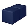 Regency Jean Vinyl Square Ottoman, Naval Blue, 2/Set (N6263NB2PK)~#|#~sp324321434_sc7