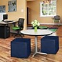 Regency Jean Vinyl Square Ottoman, Naval Blue, 2/Set (N6263NB2PK)~#|#~sp324321435_sc7