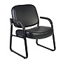 Regency Victor Big & Tall Vinyl Guest Chair, Black (407-VAM-BK)~#|#~sp324321540_sc7