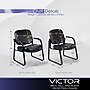 Regency Victor Big & Tall Vinyl Guest Chair, Black (407-VAM-BK)~#|#~sp324321547_sc7
