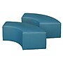 Regency Aurora Vinyl Curved Ottoman, Peacock Teal, 2/Set (N6265PT2PK)~#|#~sp324321636_sc7
