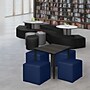 Regency Jean Vinyl Square Ottoman, Naval Blue, 4/Set (N6263NB4PK)~#|#~sp324321685_sc7