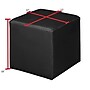 Regency Jean Vinyl Square Ottoman, Grey, 4/Set (N6263GY4PK)~#|#~sp324321691_sc7