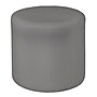 Regency Logan Vinyl Round Stool Ottoman, Grey (N6262GY)~#|#~sp324321914_sc7