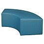 Regency Aurora Vinyl Curved Ottoman, Peacock Teal (N6265PT)~#|#~sp324321970_sc7
