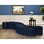 Regency Logan Vinyl Round Ottoman, Naval Blue, 2/Set (N6262NB2PK)~#|#~sp324322011_sc7