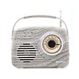 Emerson Portable Bluetooth® Retro Radio with Built-in Rechargeable Battery, Gray (EAS-3002-GRAY)~#|#~sp324323050_sc7