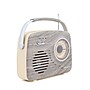 Emerson Portable Bluetooth® Retro Radio with Built-in Rechargeable Battery, Gray (EAS-3002-GRAY)~#|#~sp324323052_sc7