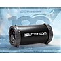 Emerson Portable Bluetooth® Speaker with LED Lighting & Carrying Strap, Gray (EAS-3001-GRAY)~#|#~sp324323082_sc7