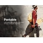 Emerson Portable Bluetooth® Speaker with LED Lighting & Carrying Strap, Red (EAS-3001-RED)~#|#~sp324323089_sc7