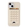 Argento FLNT MagSafe Silicone Phone Case with Suction Cup Wallet for iPhone 17e, Beige (IC028-5R-GRG)~#|#~sp324380596_sc7