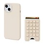 Argento FLNT MagSafe Silicone Phone Case with Suction Cup Wallet for iPhone 17e, Beige (IC028-5R-GRG)~#|#~sp324380598_sc7