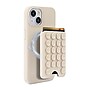 Argento FLNT MagSafe Silicone Phone Case with Suction Cup Wallet for iPhone 17e, Beige (IC028-5R-GRG)~#|#~sp324380599_sc7