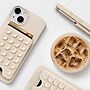 Argento FLNT MagSafe Silicone Phone Case with Suction Cup Wallet for iPhone 17e, Beige (IC028-5R-GRG)~#|#~sp324380600_sc7