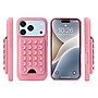 Argento FLNT MagSafe Silicone Phone Case with Suction Cup Wallet for iPhone 17/18 Pro, Pink (IC028-7X-RDP)~#|#~sp324380897_sc7