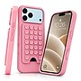 Argento FLNT MagSafe Silicone Phone Case with Suction Cup Wallet for iPhone 17/18 Pro, Pink (IC028-7X-RDP)~#|#~sp324380898_sc7