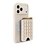 Argento FLNT MagSafe Silicone Phone Case with Suction Cup Wallet for iPhone 17/18 Pro, Biege (IC028-7X-GRG)~#|#~sp324380910_sc7