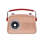 Emerson Retro Rechargeable Portable Bluetooth Radio, Cream (EAS-3009-CR)~#|#~sp324381411_sc7