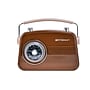 Emerson Retro Rechargeable Portable Bluetooth Radio, Espresso (EAS-3009-ES)~#|#~sp324381426_sc7