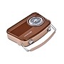Emerson Retro Rechargeable Portable Bluetooth Radio, Espresso (EAS-3009-ES)~#|#~sp324381433_sc7