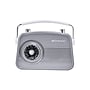 Emerson Retro Rechargeable Portable Bluetooth Radio, Gray (EAS-3009-GY)~#|#~sp324381439_sc7