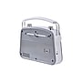 Emerson Retro Rechargeable Portable Bluetooth Radio, Gray (EAS-3009-GY)~#|#~sp324381445_sc7