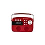 Emerson Retro Rechargeable Portable Bluetooth Radio, Red (EAS-3010-RD)~#|#~sp324381452_sc7