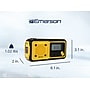 Emerson Emergency AM/FM Radio with Weather Band and Power Bank, Yellow (ER-7051)~#|#~sp324381638_sc7